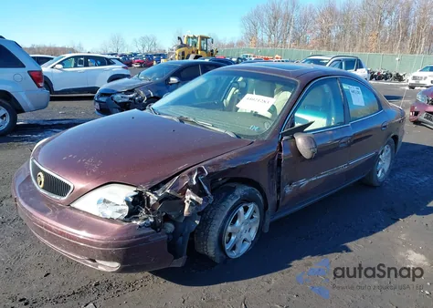 2000 Mercury Sable Ls Premium from USA, damaged, VIN 1MEFM55S4YG608790